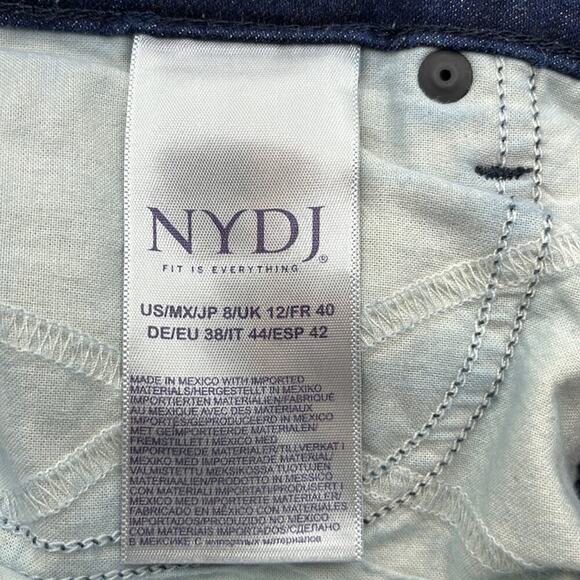 NYDJ Ami-Skinny LiftXTuck Technology Size 8 - Picture 10 of 16